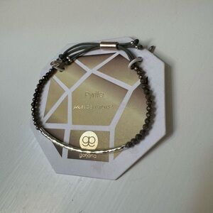 Gorjana Women’s Pyrite power gemstone bracelet.